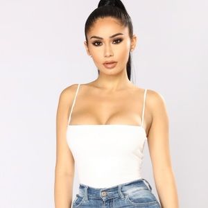 Fashion Nova Don’t Be So Square bodysuit